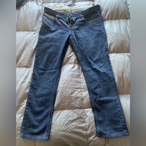 Dark blue denim skinny jeans VANS.